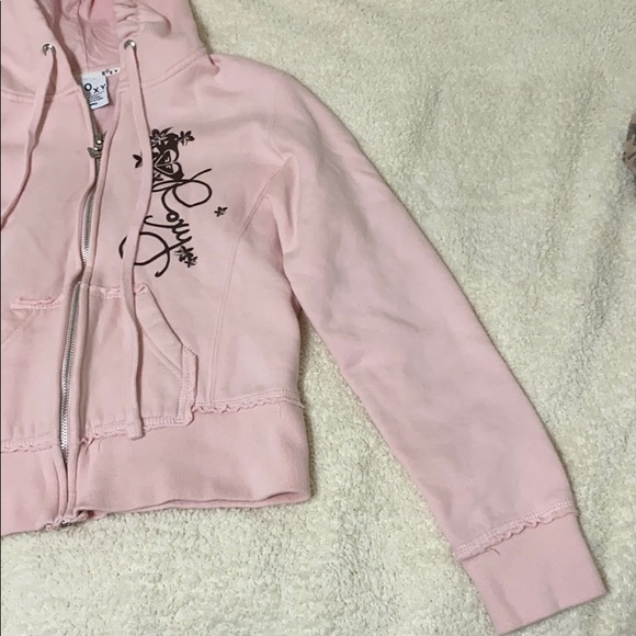 Roxy Pink Kids Hoodie - Picture 4 of 13